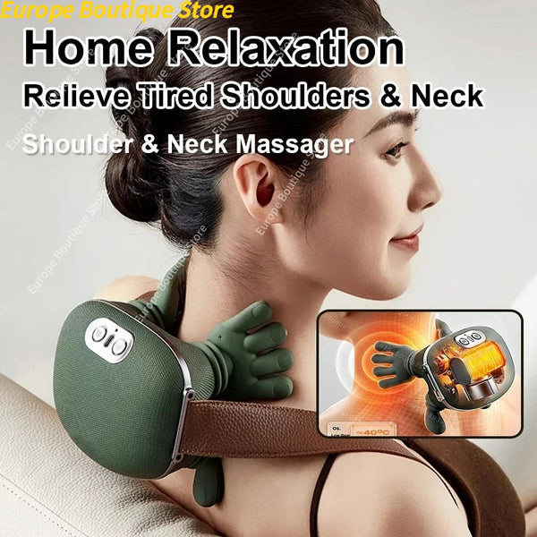 Heated Comfort Massage Pillow